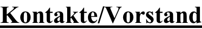 Kontakte/Vorstand